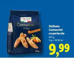 Lidl Italiamo Cantuccini cu portocale Ofertă