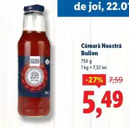 Lidl Cămara Noastră Bulion Ofertă