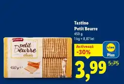 Lidl Tastino Petit Beurre Ofertă