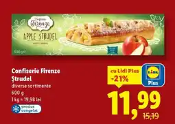 Lidl Confiserie Firenze Strudel Ofertă