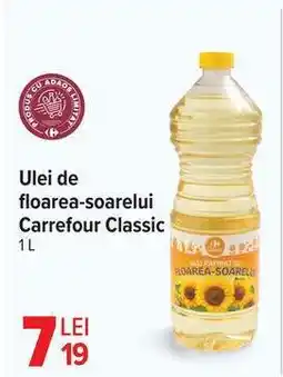 Carrefour Ulei de floarea-soarelui Carrefour Classic Ofertă