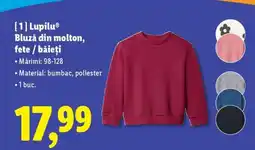 Lidl Lupilu Bluza din molton, fete / băieți Ofertă