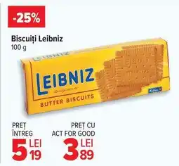Carrefour Biscuiți Leibniz Ofertă