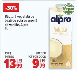 Carrefour Băutură vegetală pe bază de soia cu aromă de vanilie, Alpro Ofertă