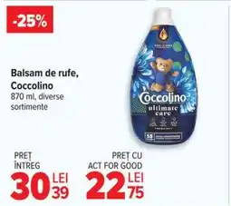 Carrefour Balsam de rufe Coccolino Ofertă