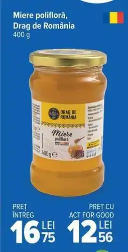 Carrefour Miere polifloră Drag de România Ofertă