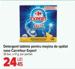 Carrefour Detergent tablete pentru mașina de spălat vase, Carrefour Expert Ofertă