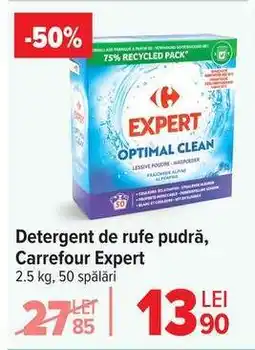 Carrefour Detergent de rufe pudră, Carrefour Expert Ofertă
