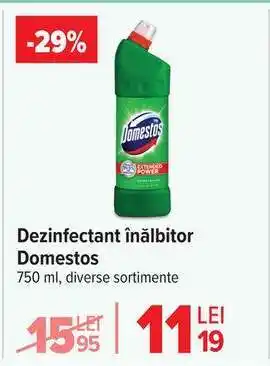 Carrefour Dezinfectant înălbitor Domestos Ofertă