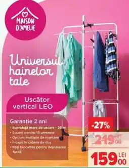 Carrefour Uscător vertical LEO Ofertă