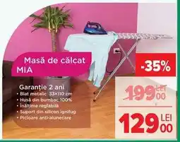 Carrefour Masă de călcat MIA Ofertă