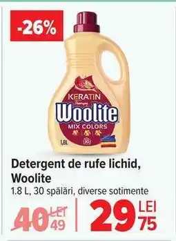 Carrefour Detergent de rufe lichid, Woolite Ofertă