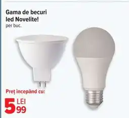 Carrefour Gama de becuri led Novelite Ofertă