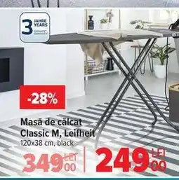 Carrefour Masă de călcat Classic M, Leifheit Ofertă