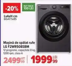 Carrefour Mașină de spălat rufe LG F2WR508SBM Ofertă