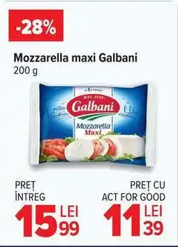 Carrefour Mozzarella maxi Galbani Ofertă