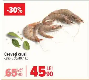 Carrefour Creveți cruzi Ofertă