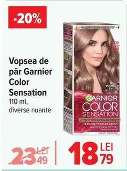 Carrefour Vopsea de păr Garnier Color Sensation Ofertă