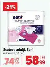 Carrefour Scutece adulți, Seni Ofertă
