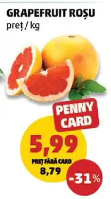 Penny Grapefruit roşu Ofertă