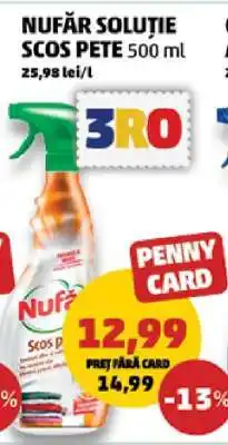 Penny NUFĂR SOLUTIE SCOS PETE 500 ml Ofertă