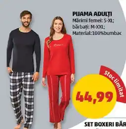 Penny Pijama adulți Ofertă