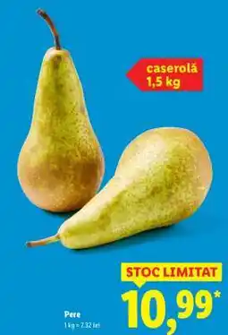 Lidl Pere Ofertă