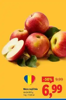 Lidl Mere roșii, bio Ofertă