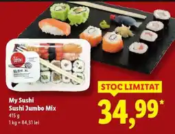 Lidl My Sushi Sushi Jumbo Mix Ofertă