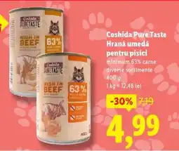 Lidl Coshida Pure Taste Hrană umedă pentru pisici Ofertă