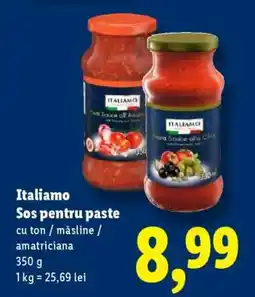 Lidl ITALIAMO Sos pentru paste Ofertă