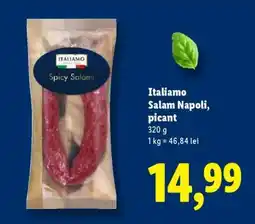 Lidl Italiamo Salam Napoli, picant Ofertă
