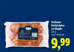 Lidl Italiamo Foitaj dulce Le Sfoglie Ofertă