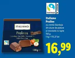 Lidl ITALIAMO Praline Ofertă