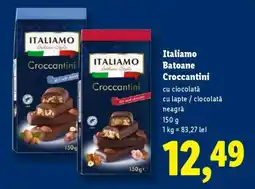 Lidl Italiamo Batoane Croccantini Ofertă