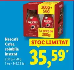 Lidl Nescafé Cafea solubilă instant Ofertă