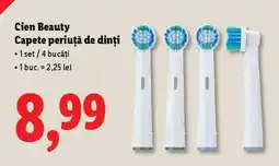 Lidl Cien Beauty Capete periuță de dinți Ofertă