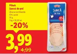 Lidl Pikok Şuncă de pui Ofertă