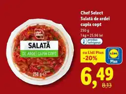 Lidl Chef Select Salată de ardei capia copt Ofertă
