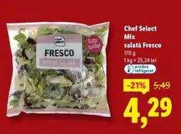 Lidl Chef Select Mix salată Fresco Ofertă