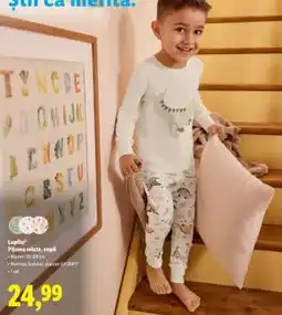 Lidl Lupilu's Pijama rețea, copii Ofertă
