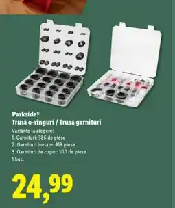 Lidl Parkside Trusă o-ringuri / Trusă garnituri Ofertă
