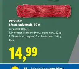 Lidl Parkside Sfoară universală, 30 m Ofertă