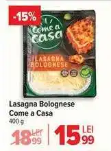 Carrefour Lasagna Bolognese Come a Casa Ofertă
