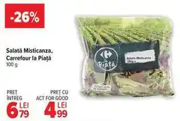 Carrefour Salată Misticanza Carrefour La Piață Ofertă