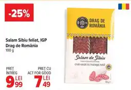 Carrefour Salam Sibiu feliat, IGP Drag de România Ofertă
