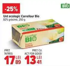Carrefour Unt ecologic Carrefour Bio Ofertă