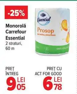 Carrefour Monorolă Carrefour Essential Ofertă