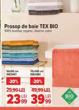 Carrefour Prosop de baie TEX BIO Ofertă