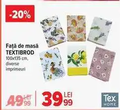 Carrefour Față de masă TEXTIBROD Ofertă